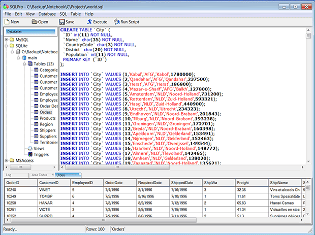 Screenshot for SQLPro 1.4.4